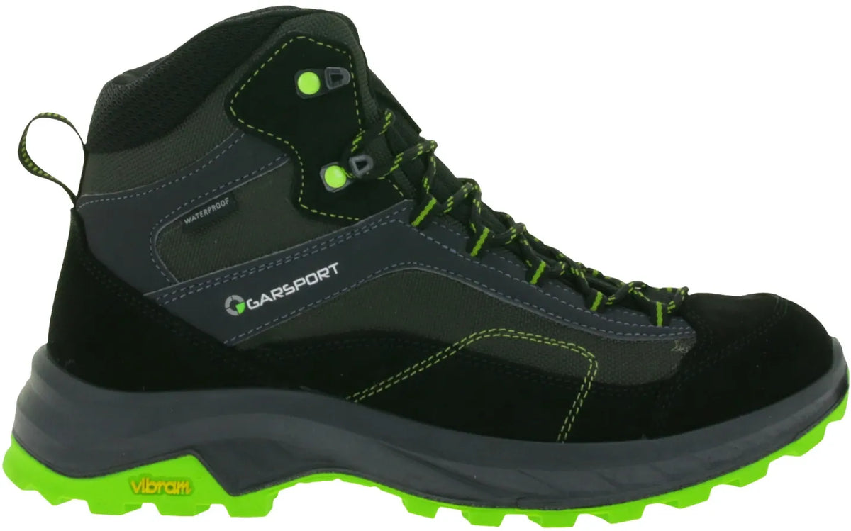 Ghete Trekking Garsport Avereau Mid Waterproof Negru
