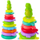 Educational Pyramid Puzzle Dinosaur Figure Stickers 12 Levels