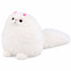 Plush Toy Cuddly Big Cat With Long Tail Fluffy 30 X 30 Cm
