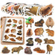 Capybara Paper Stickers Set Real Images 50 Pcs.