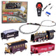 Remote Controlled Train Locomotive Rc Lights Sounds Smoke 22 Pcs.