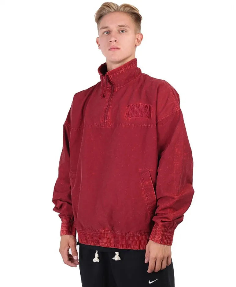 Jaqueta masculina nike jordan dna jaqueta vermelha s