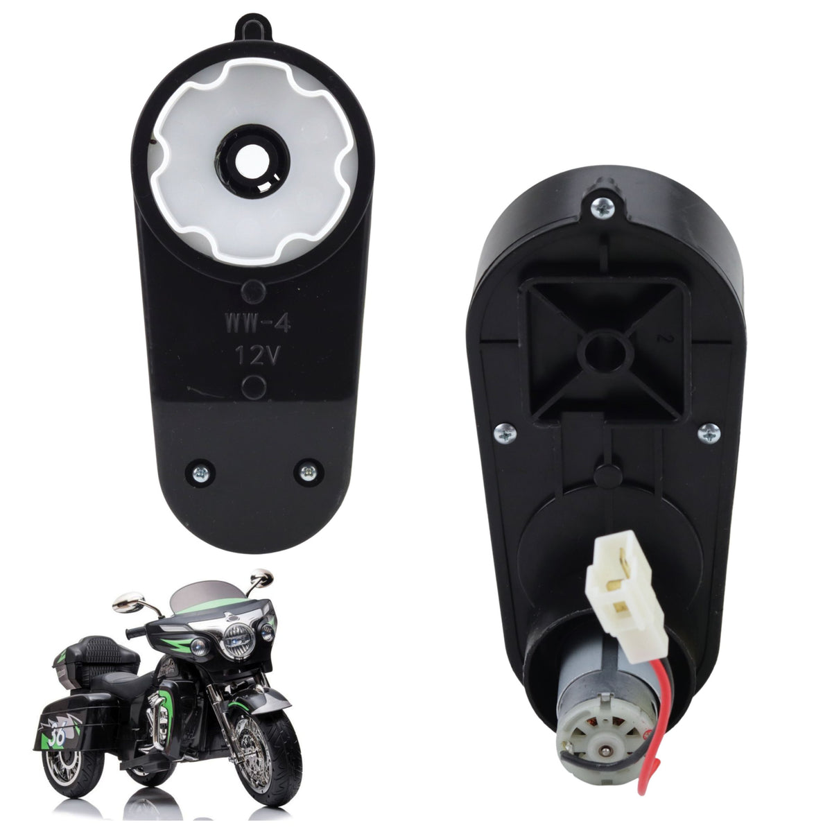 12v Engine Gearbox For Goldwing Electric Ride On Bike