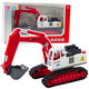Metal Crawler Excavator With Movable Swivel Bucket Cabin Lights Sounds