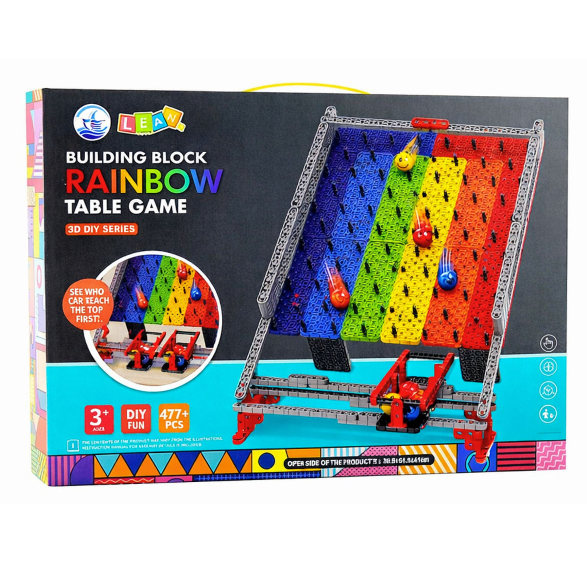 Bloic Boird Rainbow Rian Liathróid Cluiche Sleamhnán Liathróid Catching 477 ríomhaire.