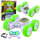 Remote Controlled Acrobatic Off-road Car 360° Green 1:32