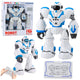 Interactive Remote Controlled Robot Rc 16 Functions Lights Sounds Blue