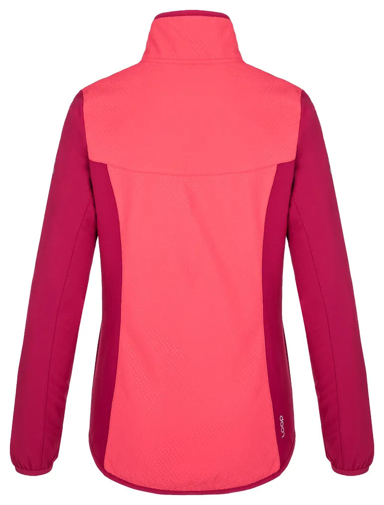 Chaqueta softshell de mujer loap urabuna rosa xs