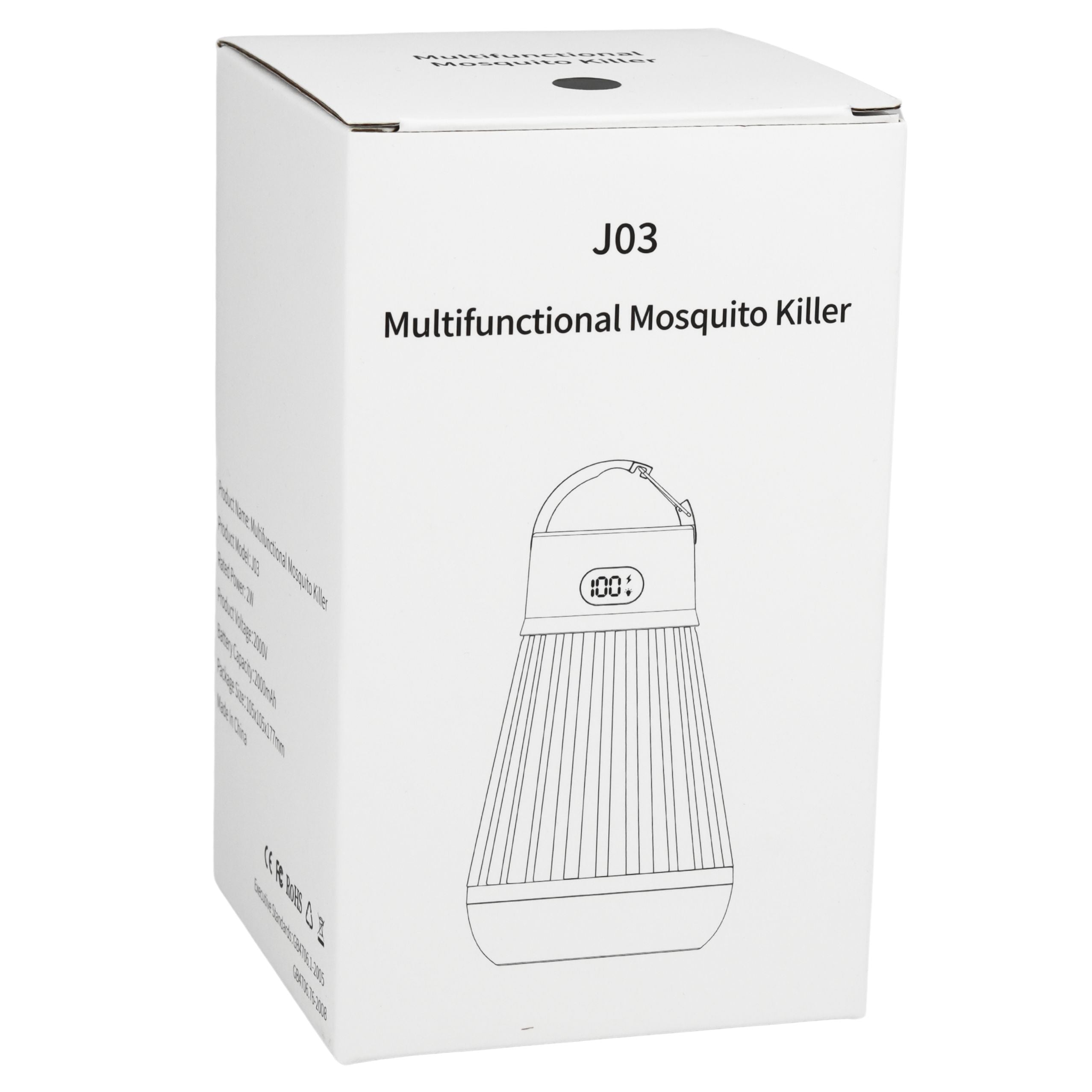 Electric Mosquito Killer Lamp Uv Light White