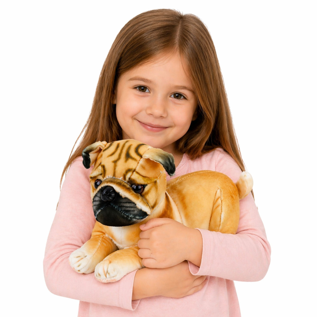 Plush Pug Dog Cuddly Toy Plush Toy Soft Dog 25 Cm