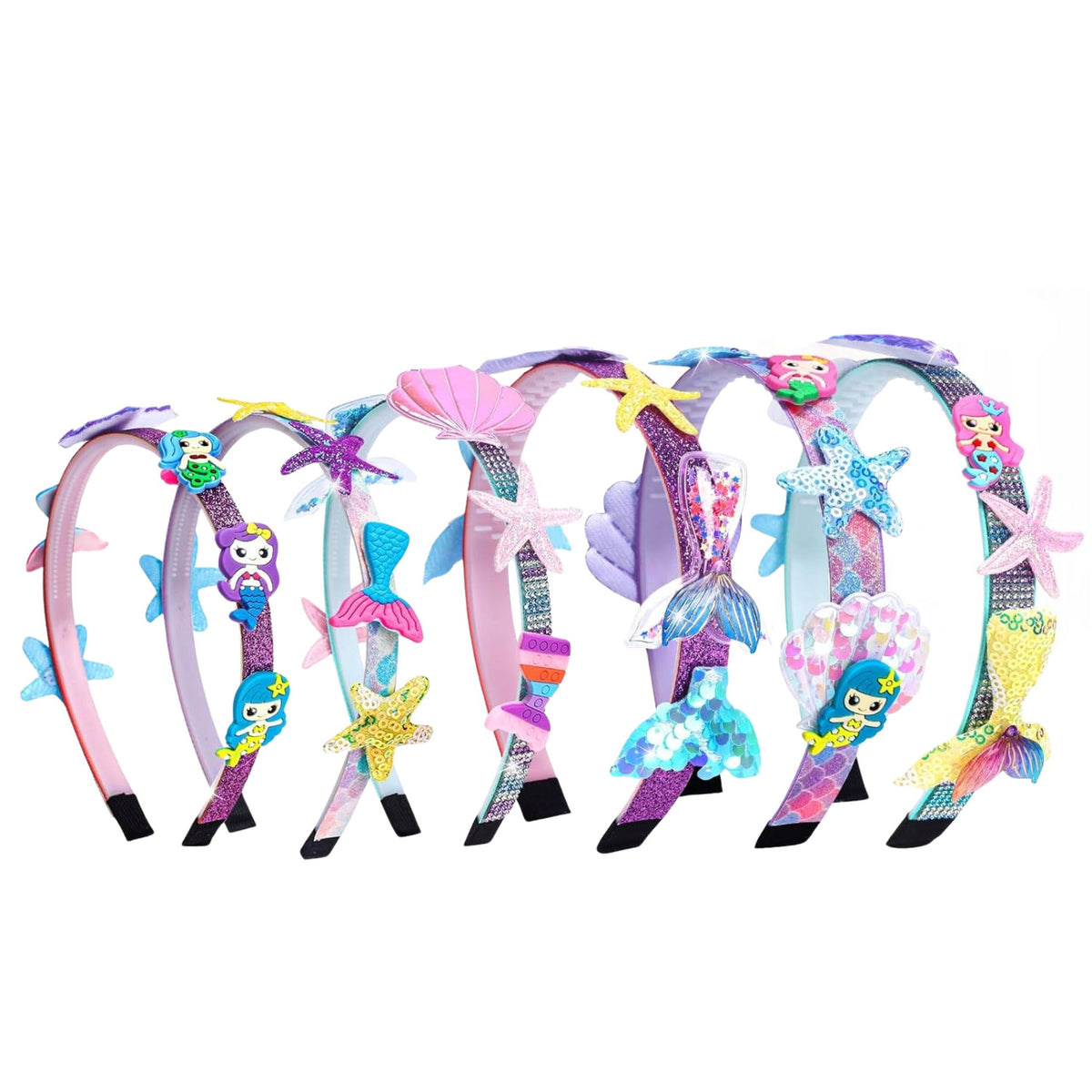 Diy Creative Kit For Making Seashell Mermaid Hairbands