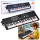 Keyboard Electric Piano With Microphone 200 Sounds 61 Keys 78cm