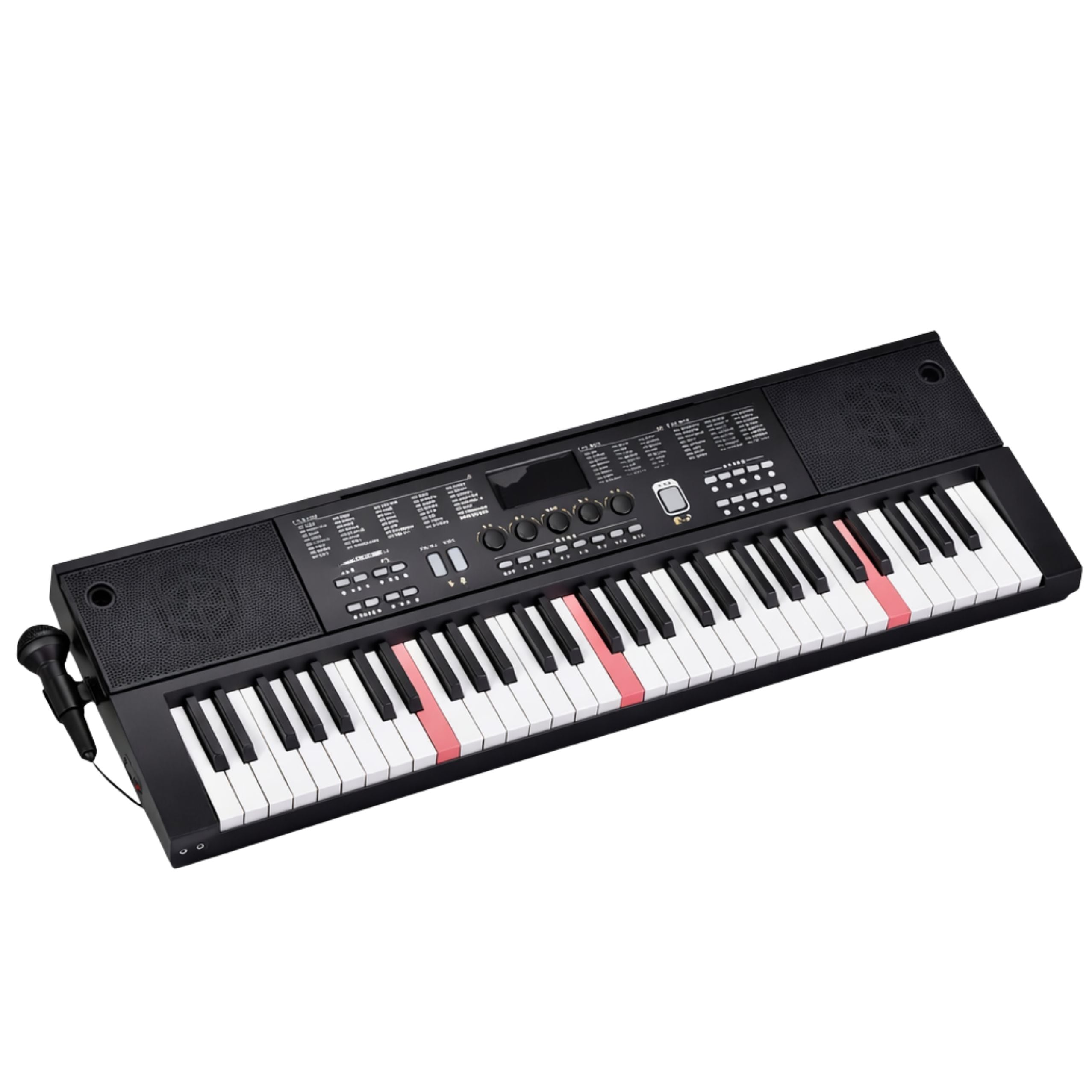 Keyboard Electric Piano With Microphone 200 Sounds 61 Keys 78cm