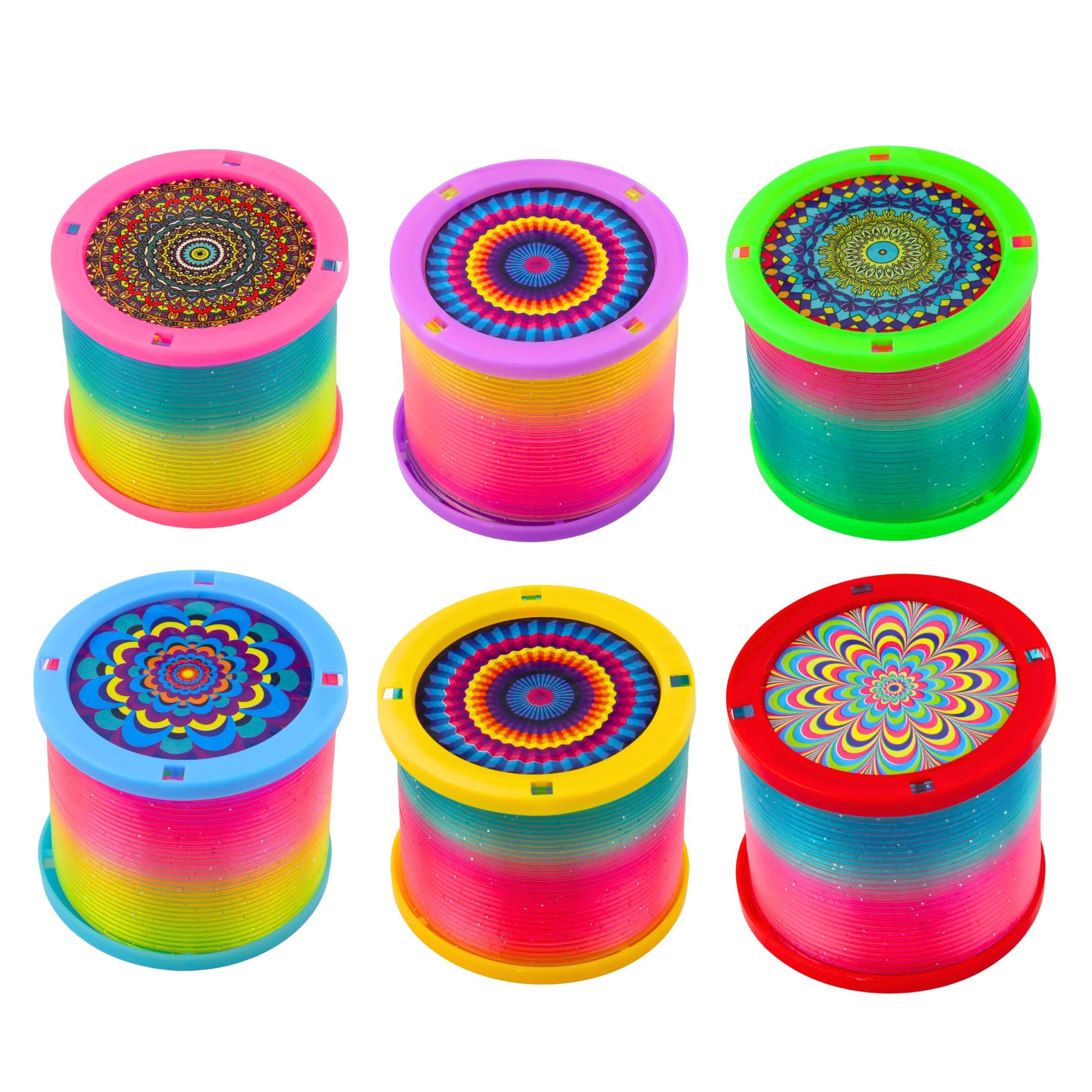 Glowing Spring For Children Colorful Glowing Led 1 Pc.