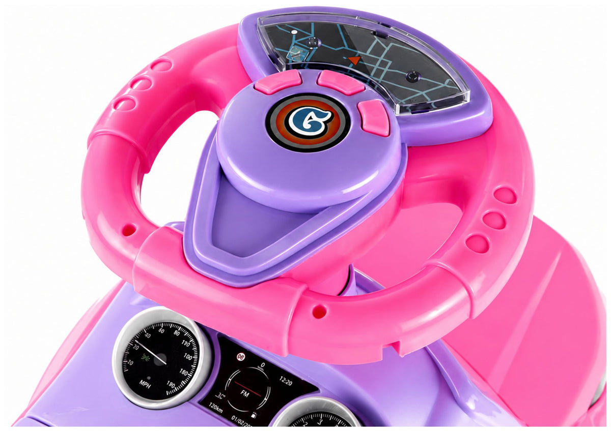 Crianças andam com luz sonora rosa 613w