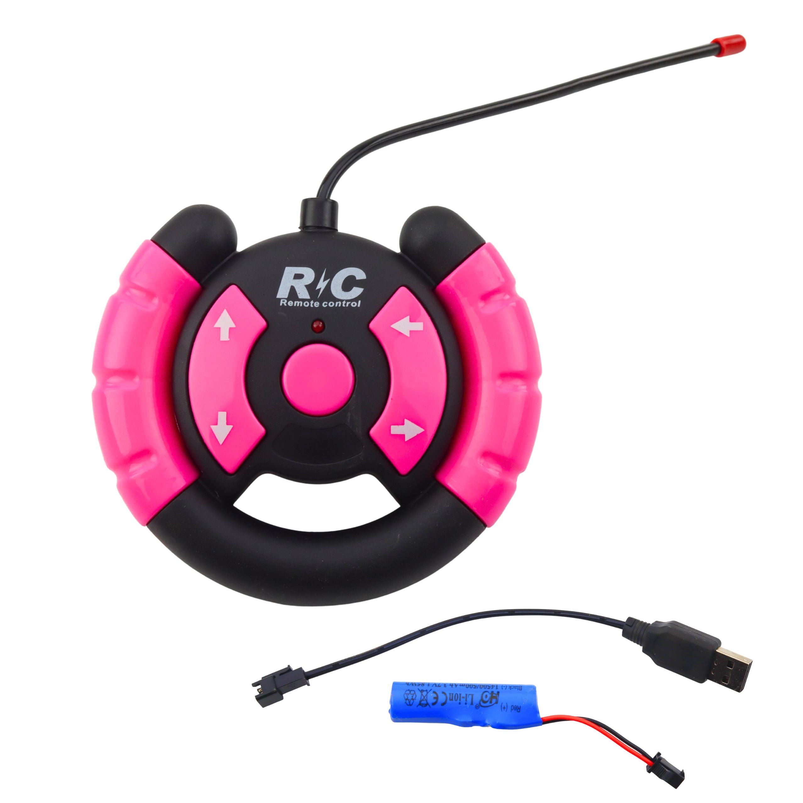 Remote Controlled Rc Off-road Car With Dolls Pink 1:16