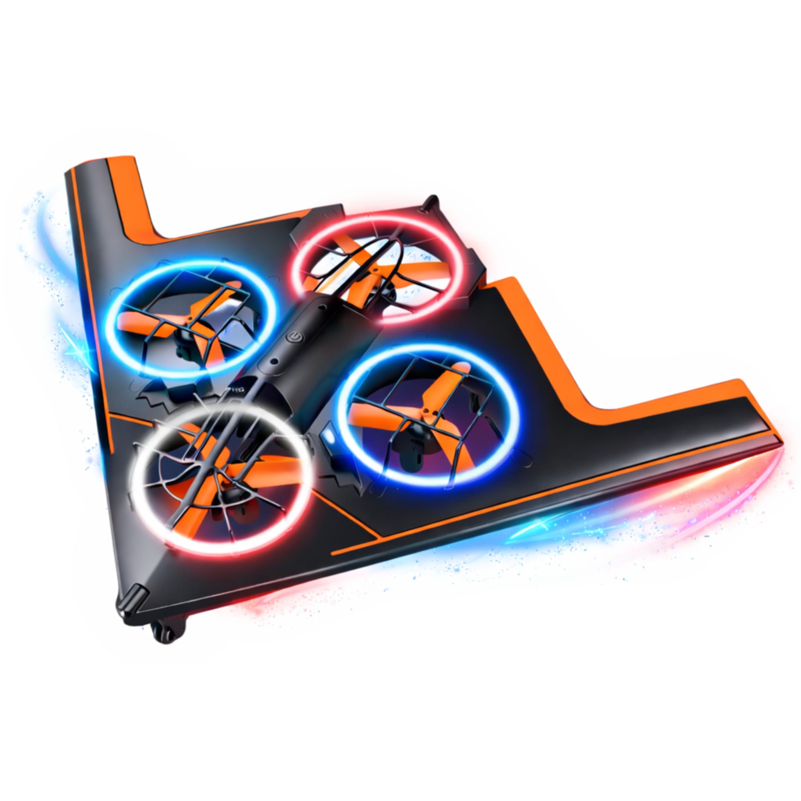 Rc Remote Controlled Drone Flying Quadcopter Led Lights App