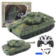 T90 Military Tank Remote Controlled Rc Lights Sounds Green 1:18