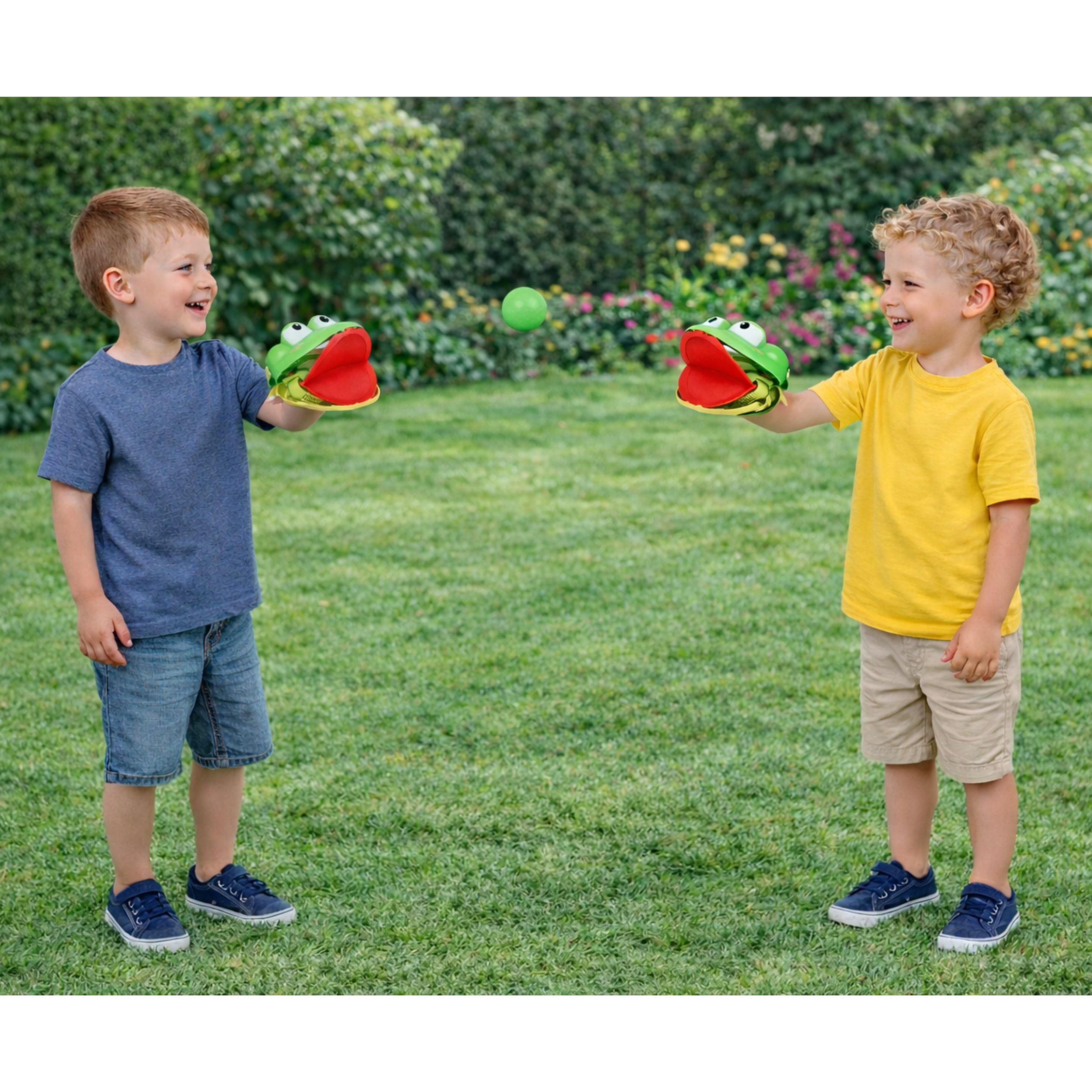 Frog Ball Catchers Launchers Arcade Sports Game For Kids