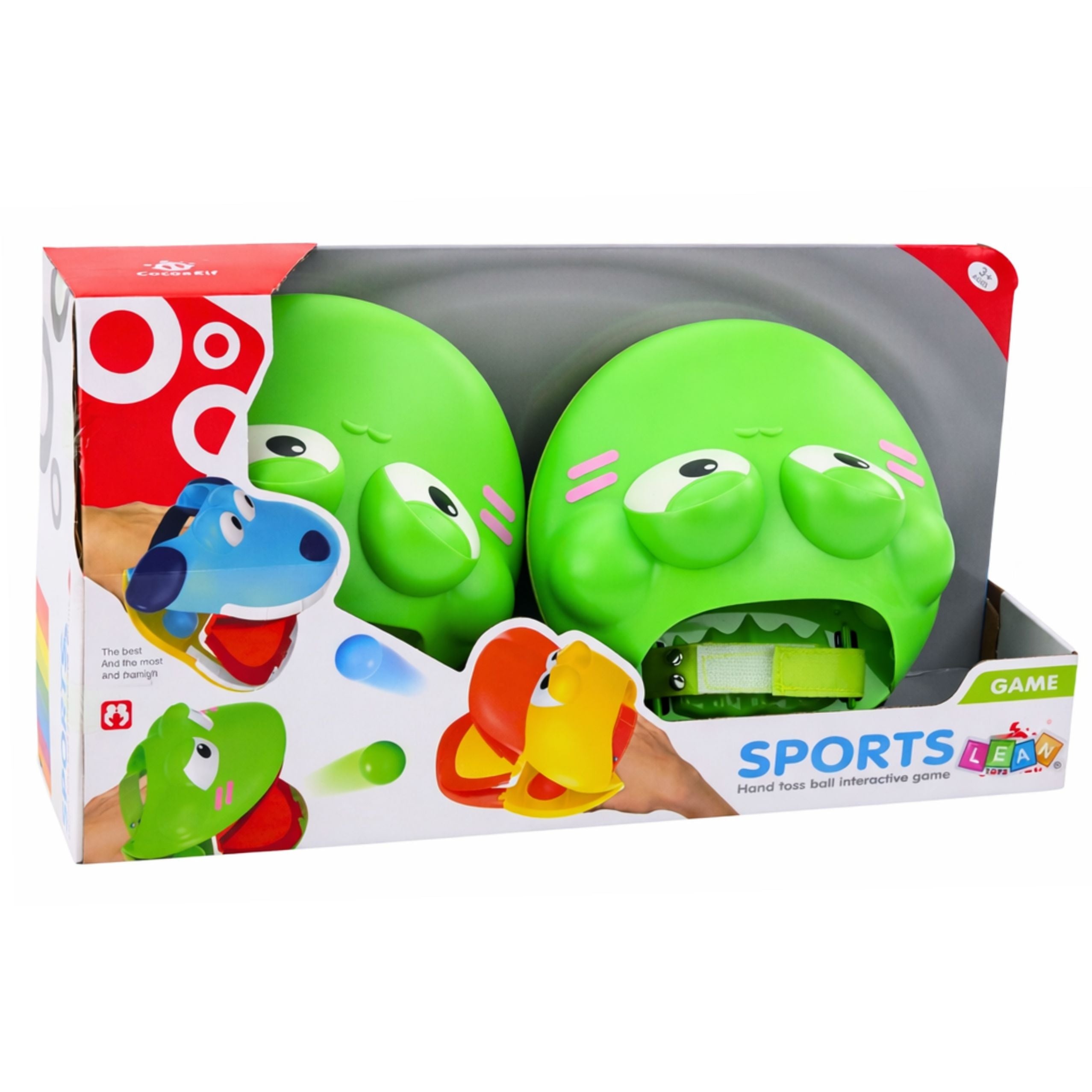 Frog Ball Catchers Launchers Arcade Sports Game For Kids