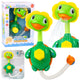 Bath Toy Turtle With Fish Fountain Shower Suction Cups