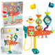 Overflow Bath Toy Wheel Cups Shower