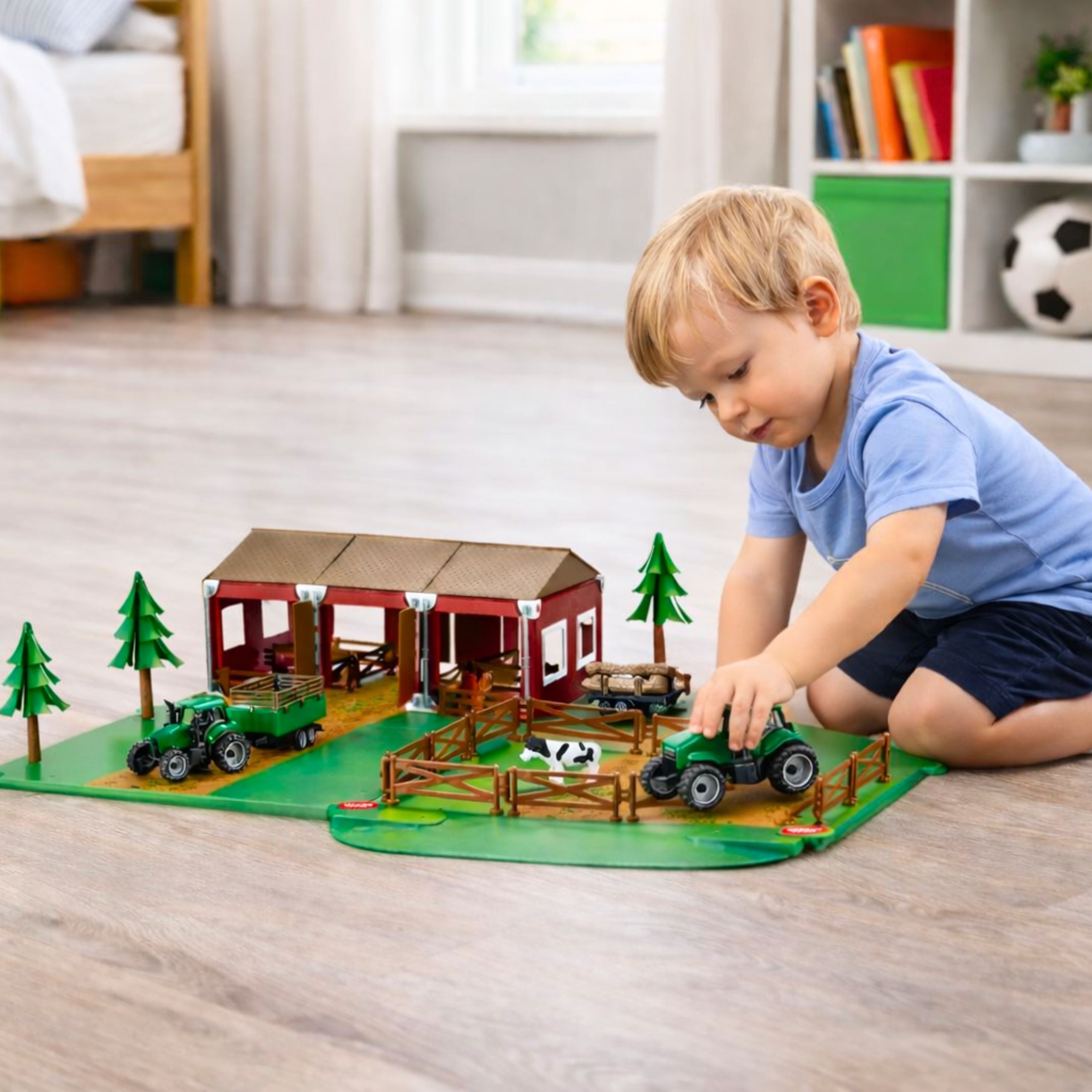 Farm Set Farmhouse Tractors Animals 102 Pcs.