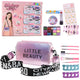 Conjunto de beleza para bolsa de cosméticos acessórios ajustáveis