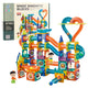 Set Of Magnetic Blocks Ball Track Slide Colorful 188 Pcs.
