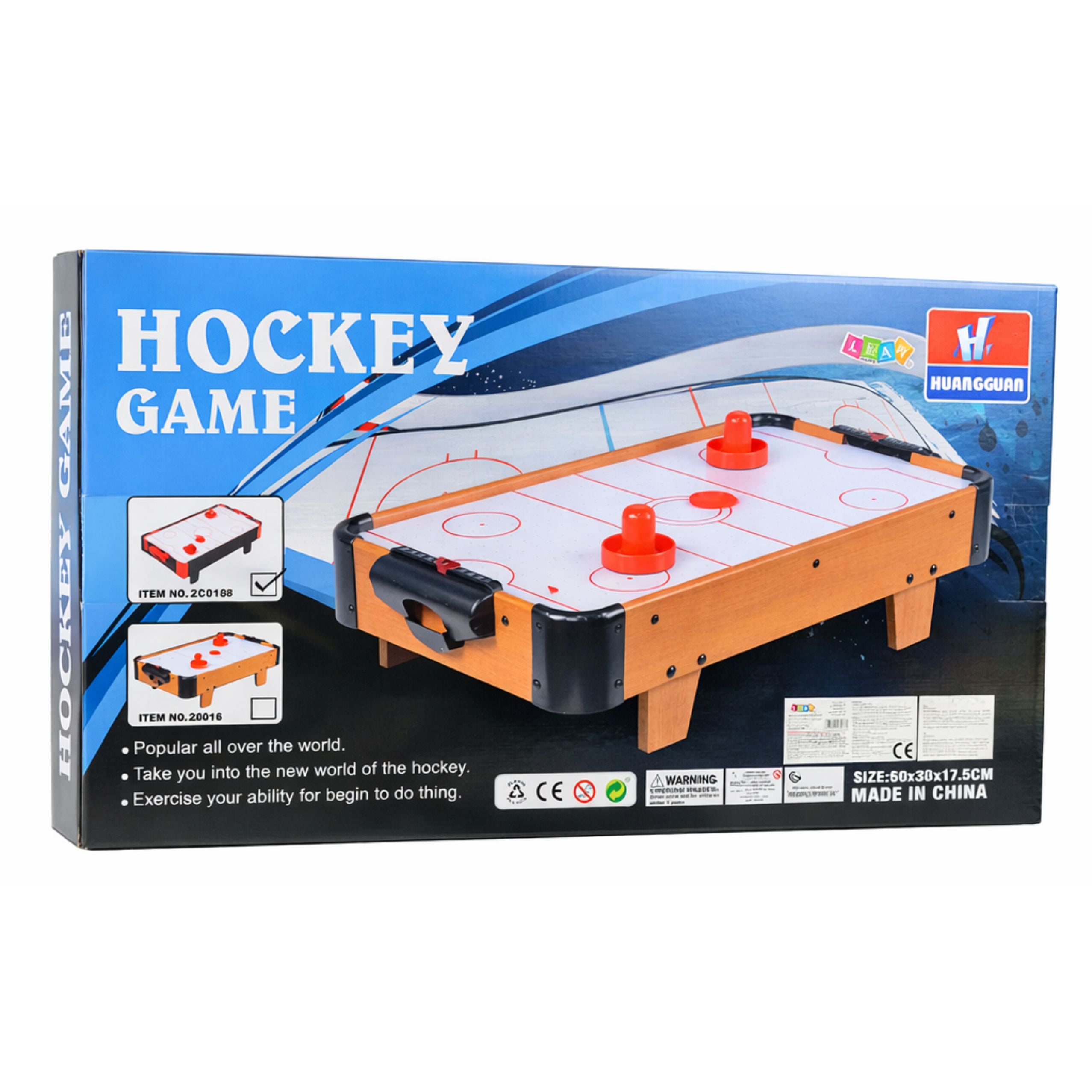 Mini Air Hockey Table Arcade Game For Kids Black