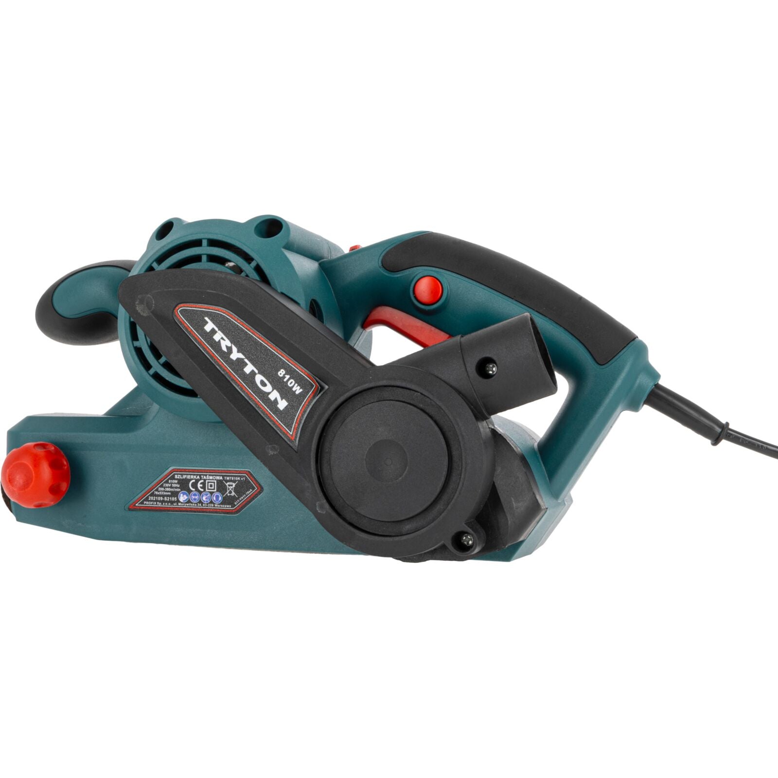 Lijadora De Banda 810w 533 X 76 Mm Velocidad Variable Tryton Tmt810k