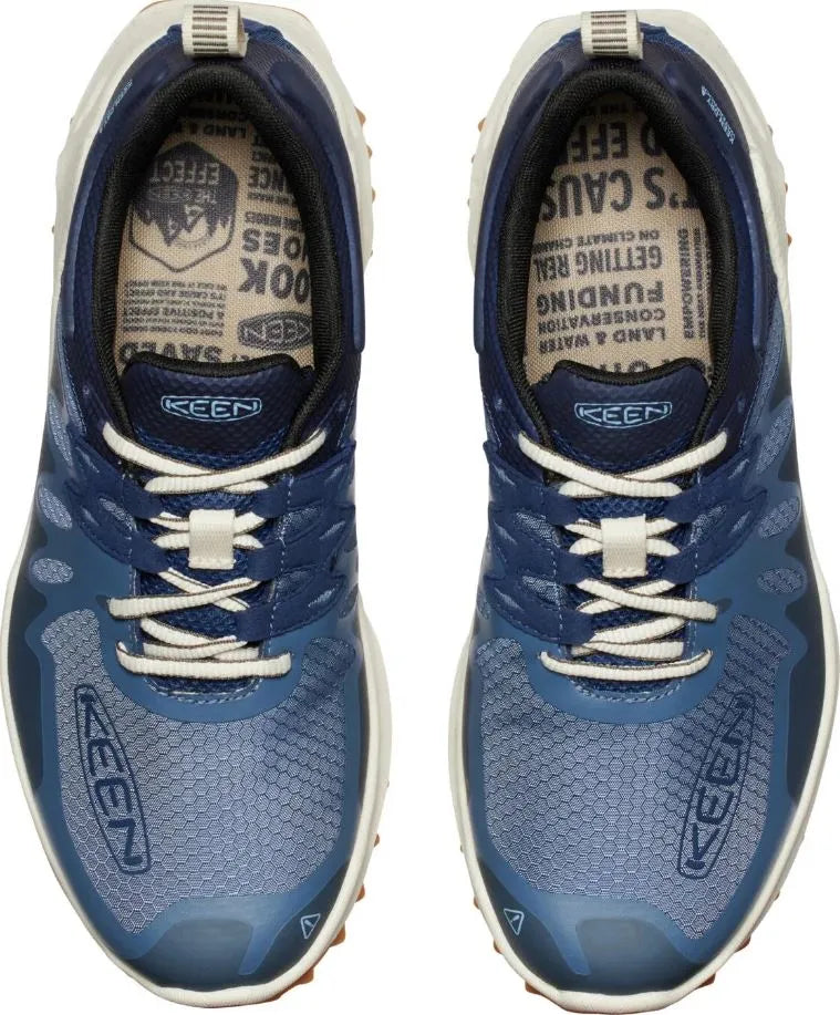 Men's Shoes Keen Men Zionic Wp Vintage Indigo/faded Denim Blue