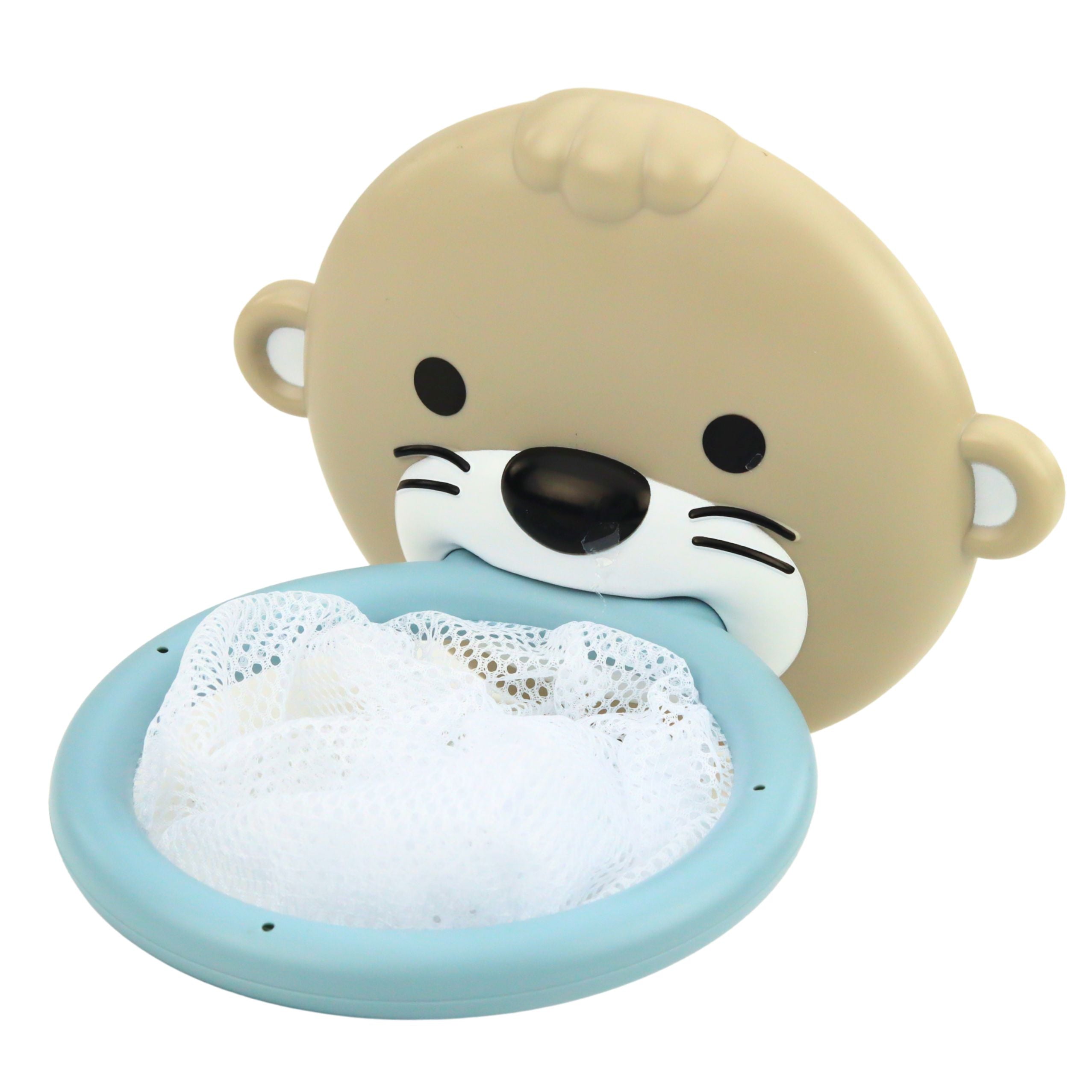 Bath Toy Set Otter Family Basket Balls 7 Pcs.