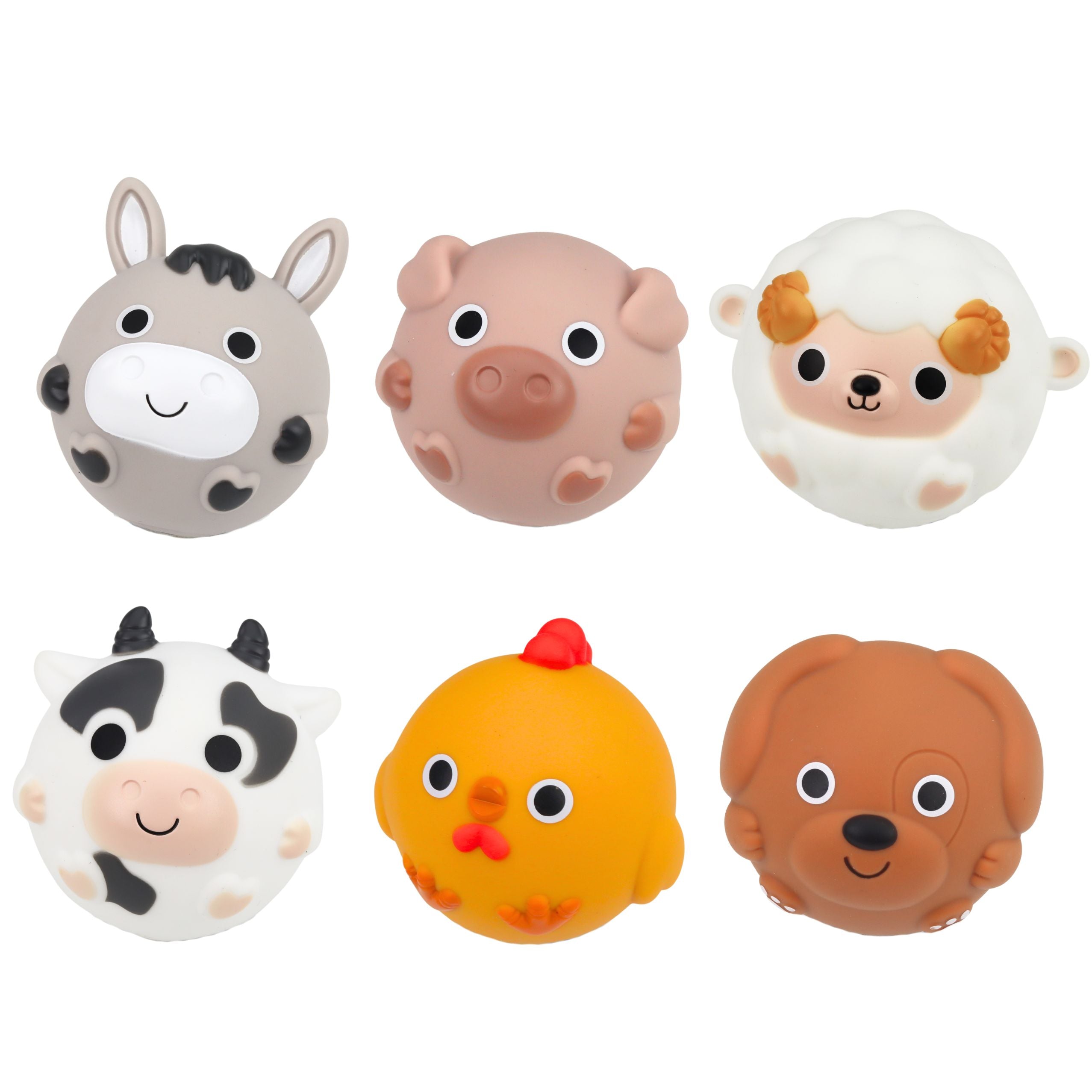 Bath Toys Pets Farm Slide Basket Strainer 10 Pcs.
