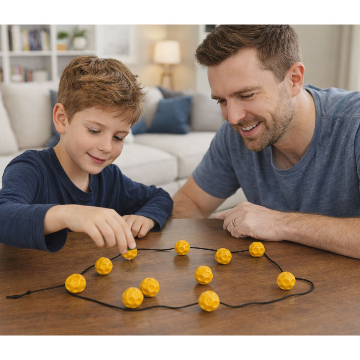 Jeu de logique magnétique familial 20 pièces magnétiques