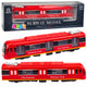 Metro Train City Express Opening Doors Lights Sounds Red