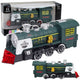 Classic Locomotive Obstacle Sensor Smoke Lights Sounds Green