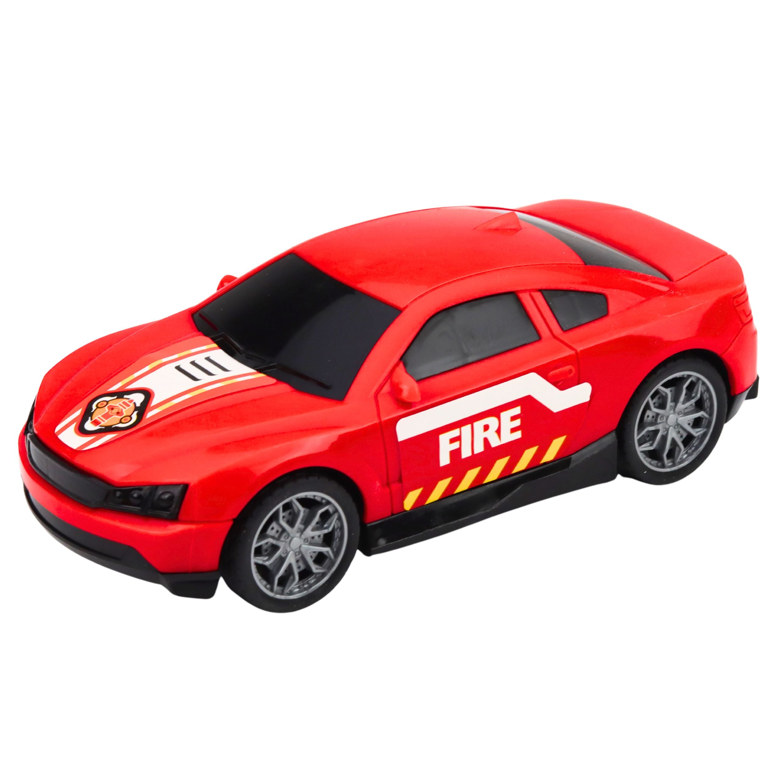 Firefighter Rescue Set Truck Tow Truck Car Helicopter Lights Sound