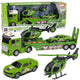 Military Set Military Truck Tow Truck Car Helicopter Lights Sound