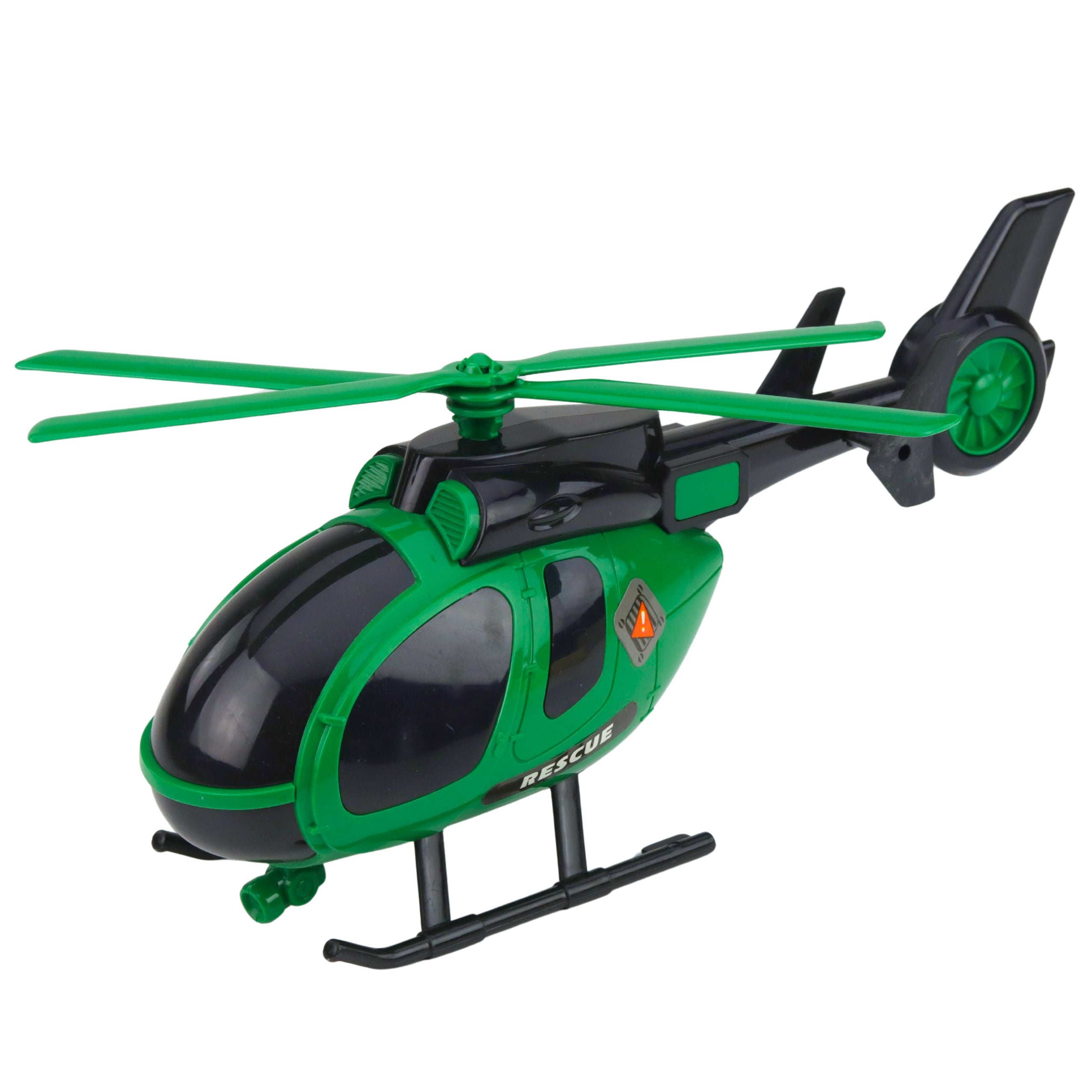 Dinosaur Transport Set: Truck Tow Truck Helicopter Lights Sound