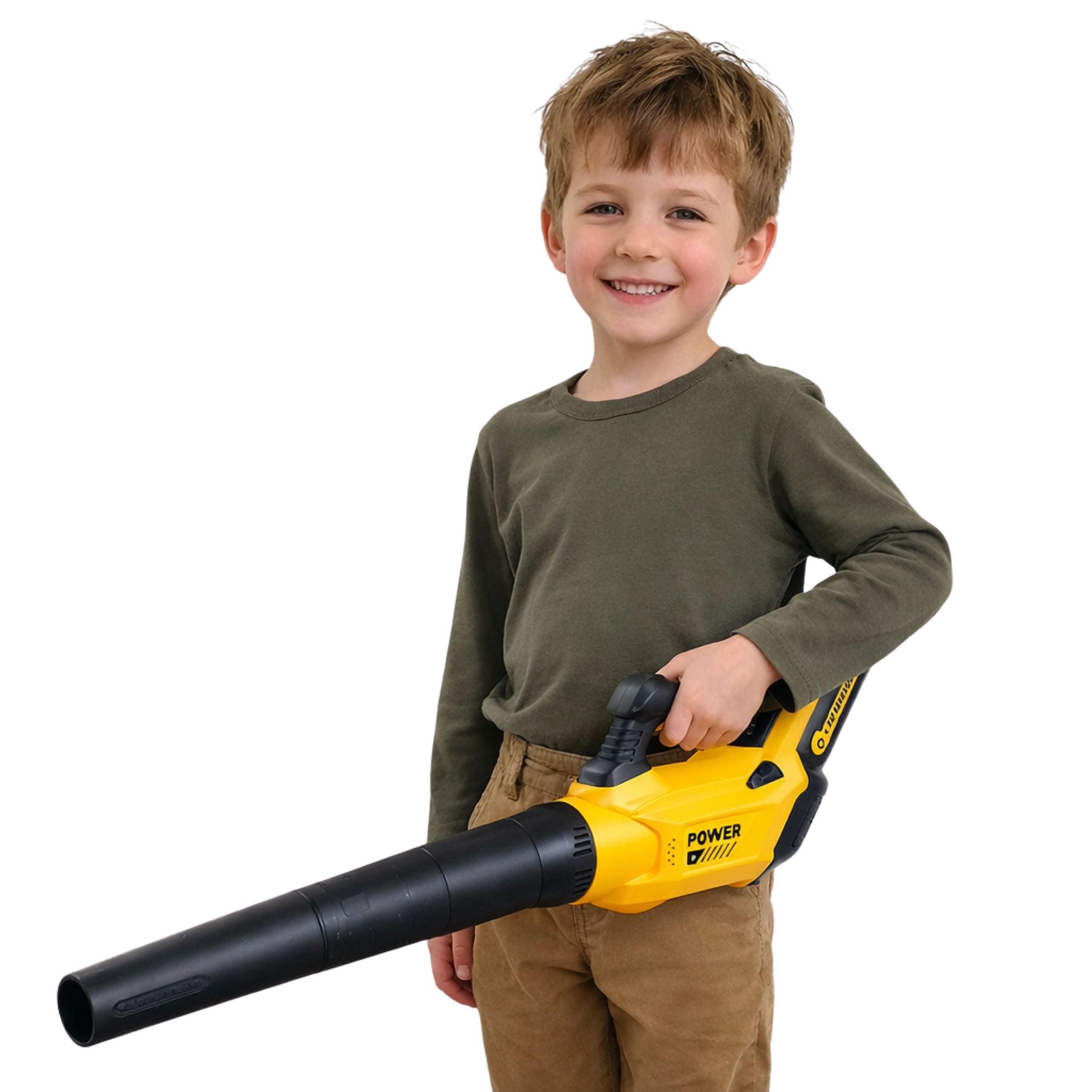 Toy Leaf Blower For Kids Sounds Blower Yellow