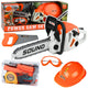 Diy Kit Chainsaw Helmet Glasses Tools Sounds