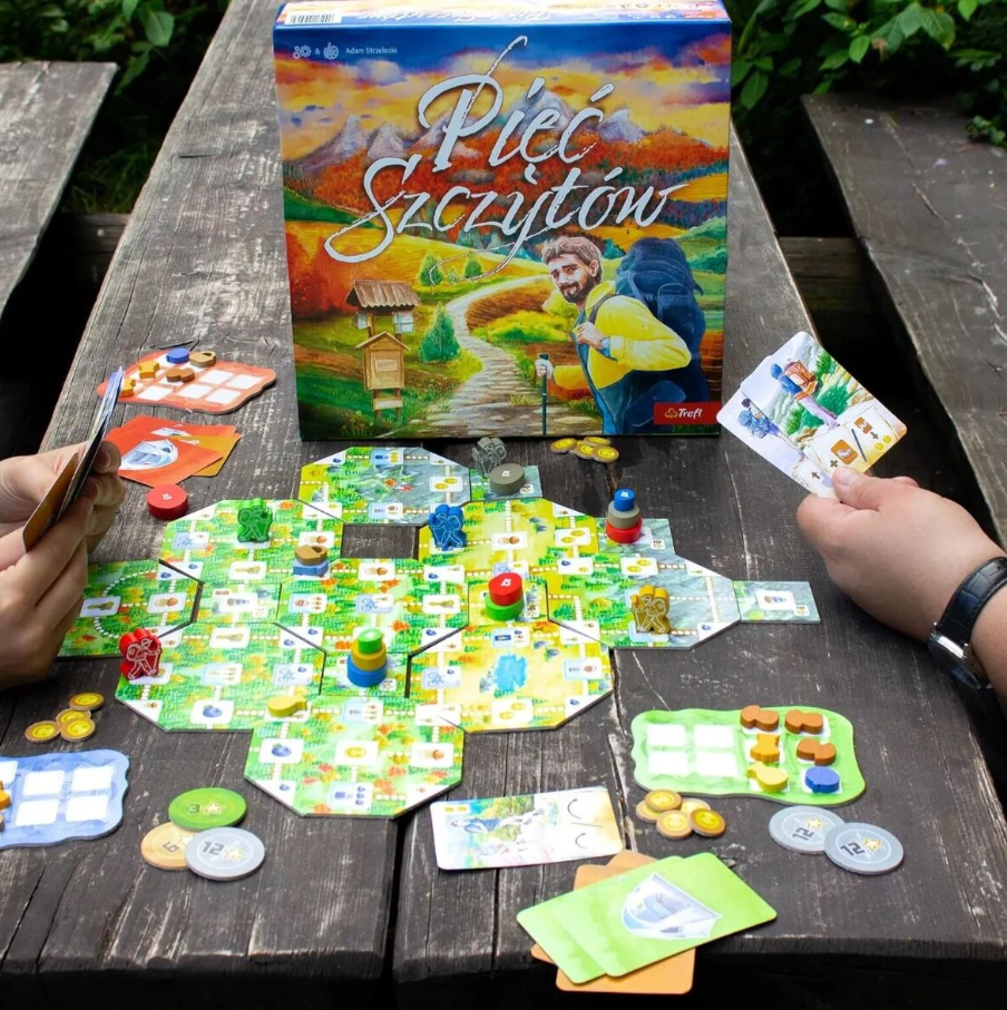 Family Game Five Summits: Mountain Adventures Trefl 02517