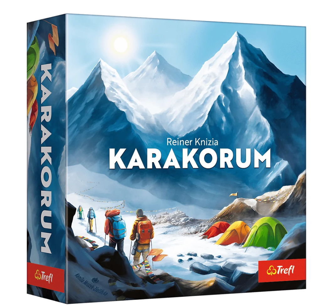 Jogo de tabuleiro Karakorum Reiner Knizia: Rei das Montanhas Trefl 02739