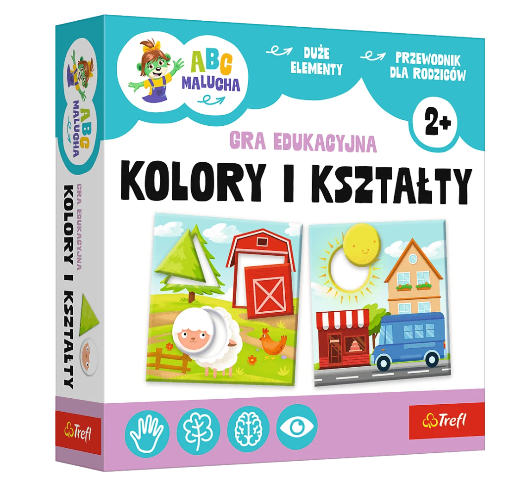 Educational Game Colors And Shapes Abc For Toddlers Treflik Family Trefl 02904