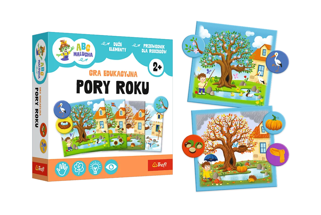 Educational Game Seasons Abc For Toddlers Treflik Family Trefl 02906