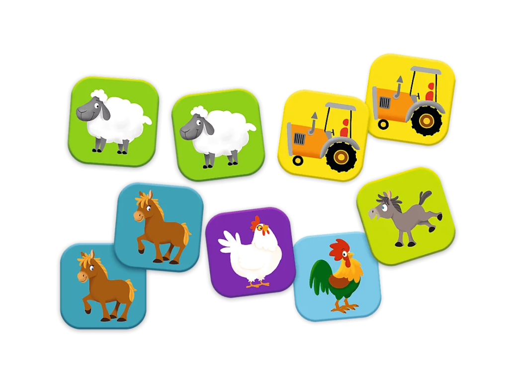 Lernspiel Bauernhof Abc Für Kleinkinder Treflik-familie Trefl 02909