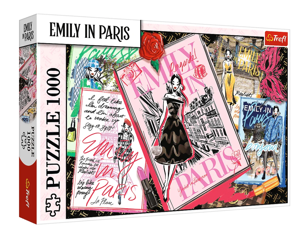 Puzzle – 1000 – Emily In Paris: Fashion Magazine – Trefl 10966