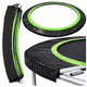 Lean Spring Pad For Trampoline Black 360-376 Cm 12 Ft
