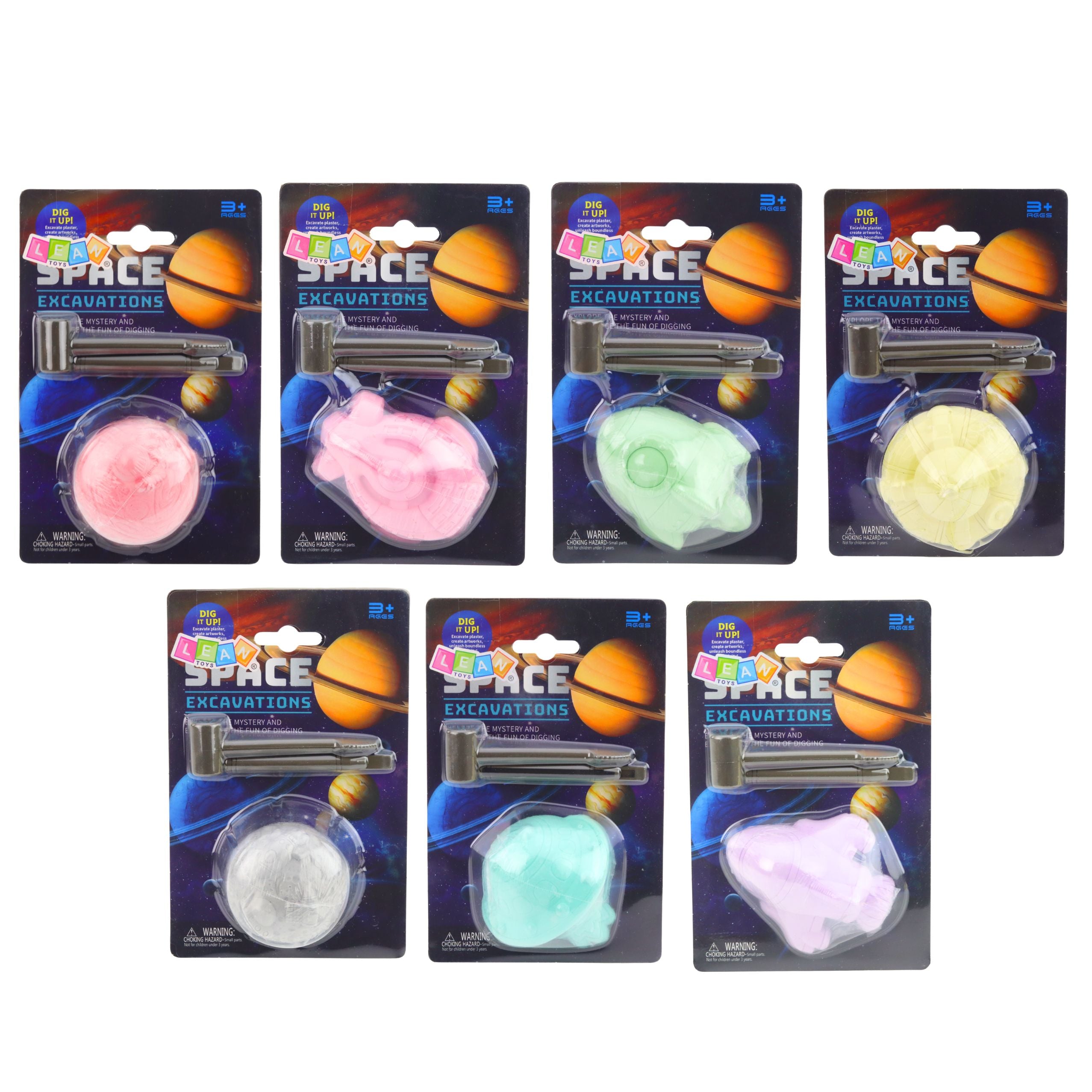 Space Archaeology Set Space Excavations Figurines Tools